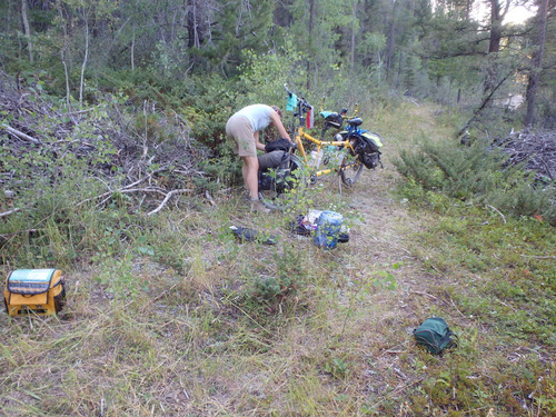 GDMBR: All Food and Smellables have been placed into the Bear Safe.